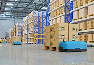 Using AGVs in Warehousing