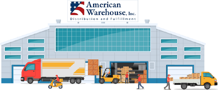 Illustration of American Warehouse Inc